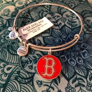 NWT Alex and Ani Red Boston Red Sox Cap Logo